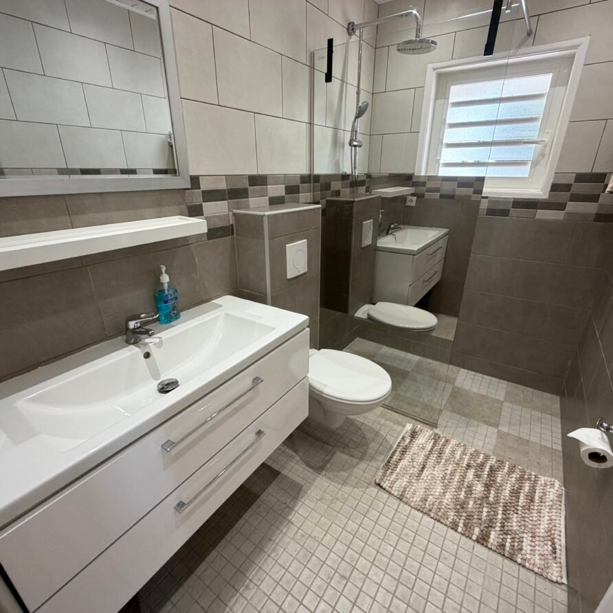 Waterfront villa in French Oyster Pond with panoramic Caribbean Sea and St. Barths views.